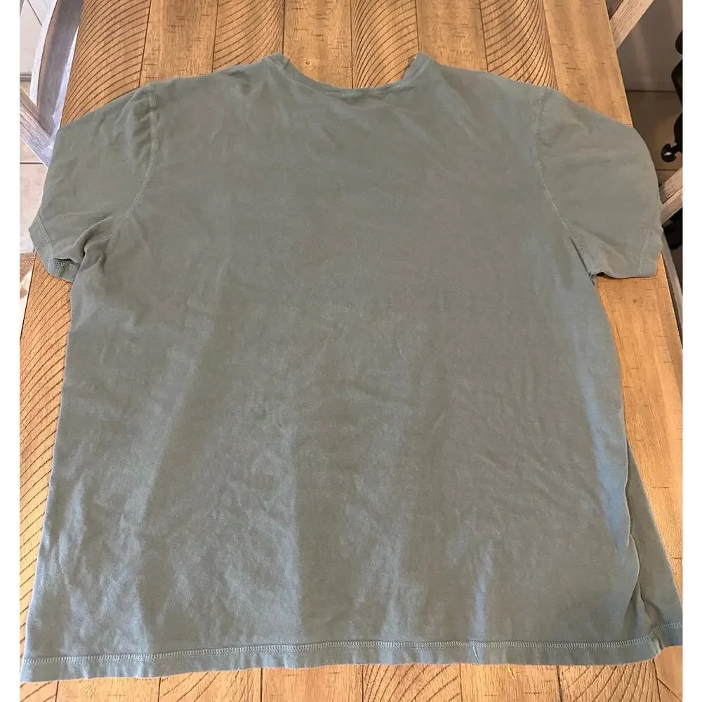 The North Face Green Pocket T-Shirt Men's Size XXL Short Sleeve Casual Tee Shirt